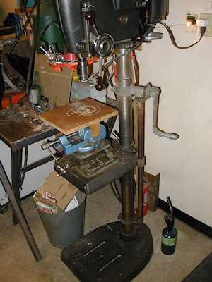 Drill Press Table Lift 1